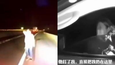 人妻滿身傷「恍神走高速公路」！向路過駕駛淚訴：被老公打　網轟根本蓄意殺人