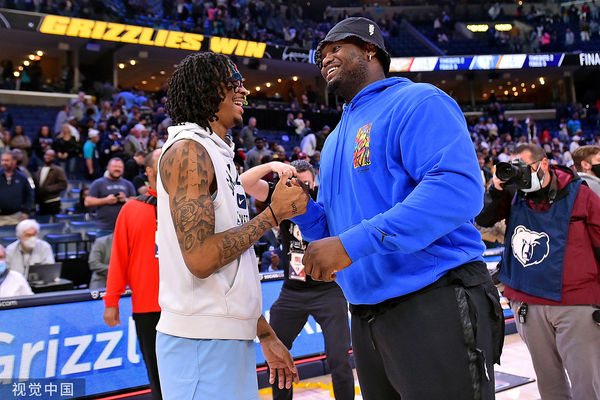 ▲▼灰熊莫蘭特、鵜鶘威廉森。(圖/CFP)