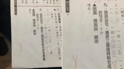 「巨龍、獨角仙、樹汁」怎麼造句？　網友車速過快狂歪樓