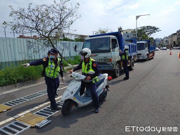 ▲台南市永康分局交通執法有成,讓民眾有感。(圖/記者林悅翻攝,下同)