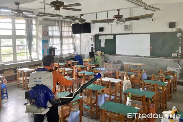 ▲雲林縣今日尚有15處校園全校或部分班級停課、13所學校或部分班級預防性停課。(圖/記者蔡佩旻翻攝)