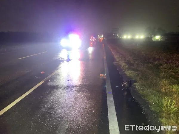 ▲▼騎士疑「撞上傘兵」離奇身亡!女兒控軍方不關心:那邊沒有路燈。(圖/記者陳崑福翻攝)