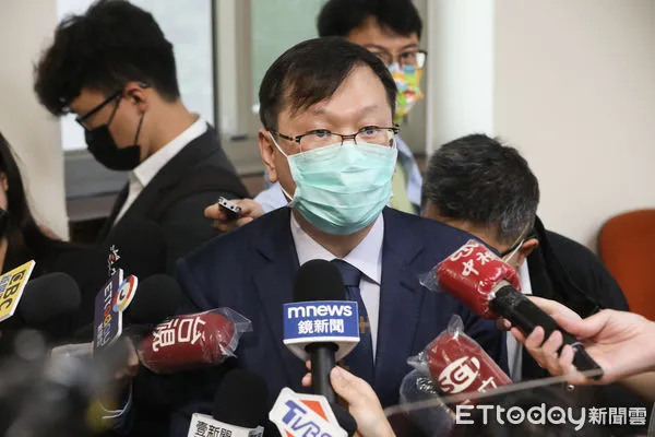 ▲疾管署副署長莊人祥受訪。(圖/記者林敬旻攝)