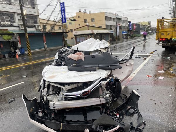 ▲彰化埔心鄉清晨發生死亡車禍。（圖／民眾提供）