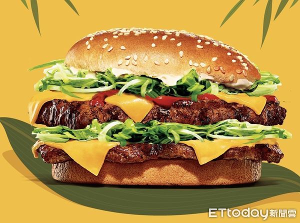 ▲▼漢堡王推端午限定吃「三星蔥牛肉堡」。（圖／業者提供）
