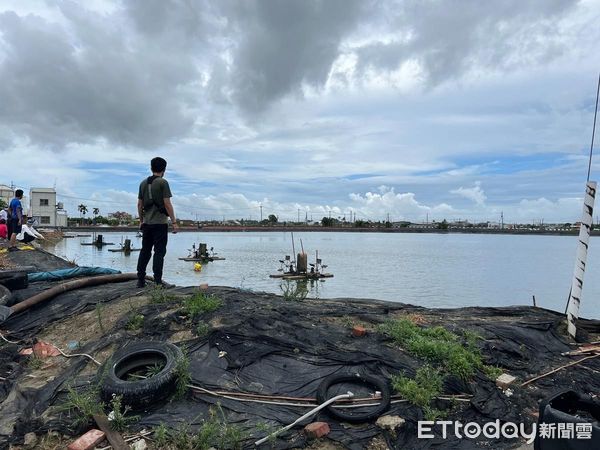 ▲▼湖內溺水             。（圖／記者陳宏瑞攝）