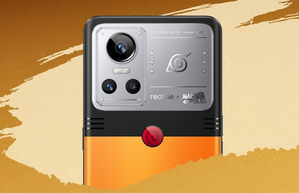 ▲收購手機Realme GT Neo3推出與火影忍者的聯名限定款。（圖／收購手機Realme提供）