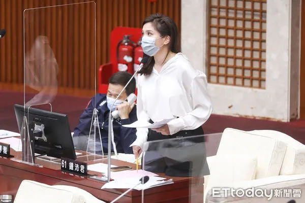 ▲台北市議員鍾沛君。(圖/記者林敬旻攝)