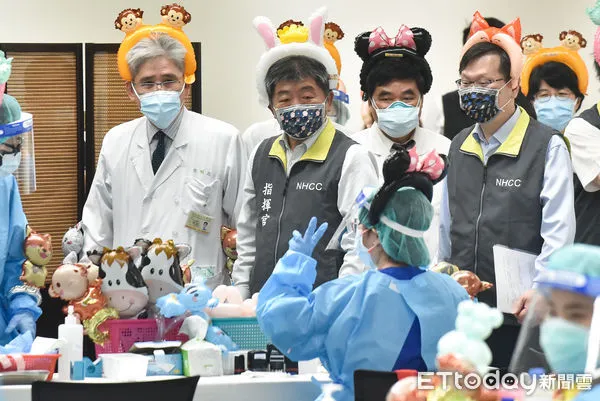 ▲▼陳時中視察中正紀念堂接種站最後一日。(圖/記者李毓康攝)