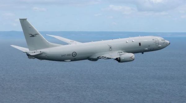 ▲澳大利亞空軍P8-A反潛機。（圖／翻攝環球時報）