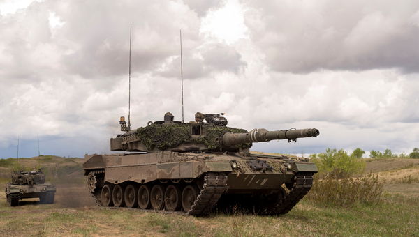 ▲▼德國製主戰坦克Leopard 2A4。（圖／路透）