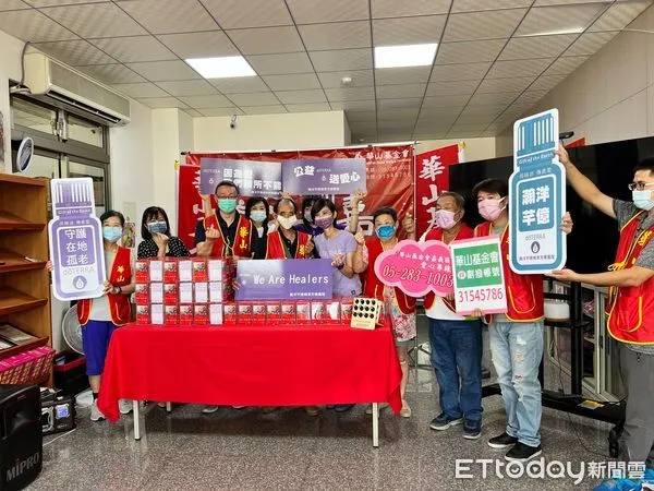 ▲▼ 支持社福團體照顧獨居老,多特瑞精油瀚洋芊億團隊發起小額捐款。(圖/記者翁伊森攝)