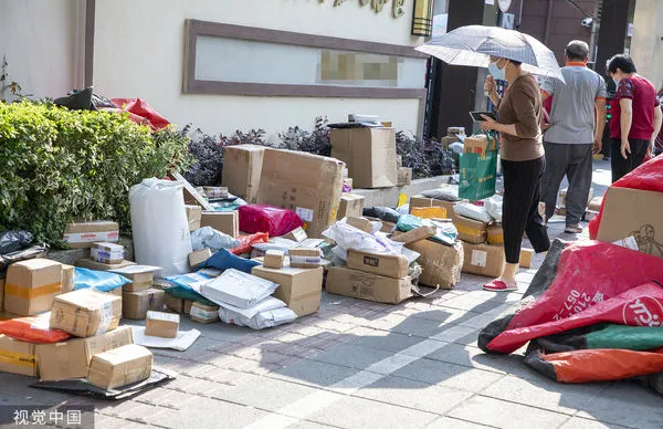 ▲▼大陸618快遞物流。(圖/CFP)