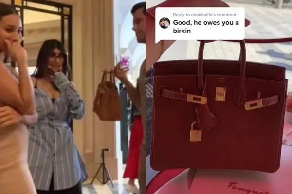 ▲▼瑪麗耶拉的丈夫在遇到AV女優後異常興奮,激怒了瑪麗耶拉,於是女優讓丈夫買包道歉,才讓妻子終於消氣。(圖/翻攝自TikTok)