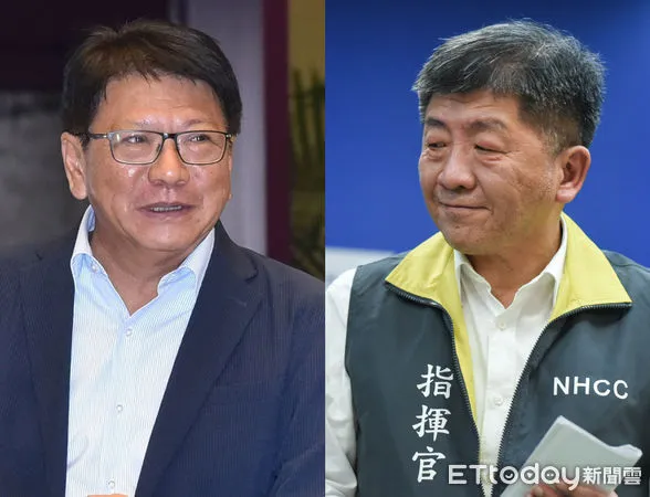 ▲潘孟安、陳時中。(圖/記者李毓康、林敬旻攝)