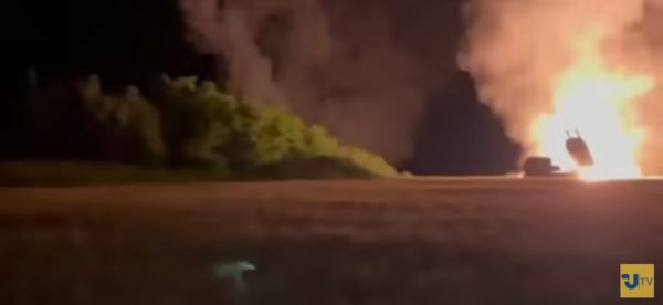 ▲▼烏克蘭「海馬斯多管火箭」開火影片曝光。（圖／翻攝自YouTube／Ukrinform TV）