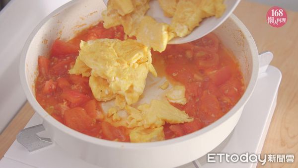 番茄炒蛋（圖／168懶人料理）