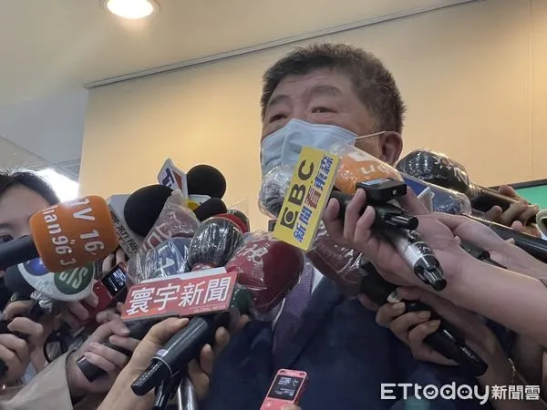 衛福部部長陳時中。(圖/記者趙于婷攝)