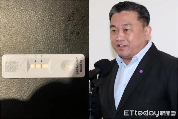 ▲王定宇29日自曝確診。(合成圖/翻攝自王定宇臉書、記者屠惠剛攝)