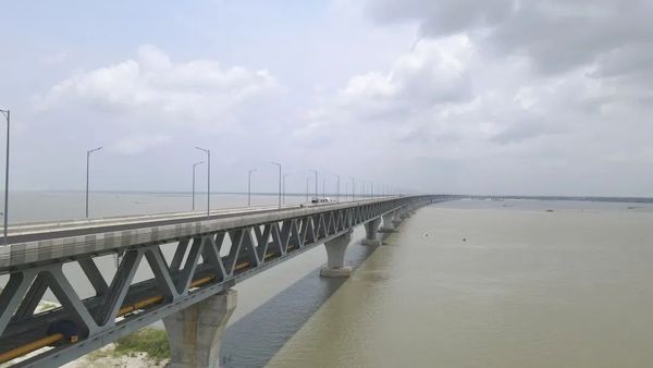 ▲▼被孟加拉人民譽為「夢想之橋」的帕德瑪大橋。           。（圖／翻攝 中鐵大橋局集團）
