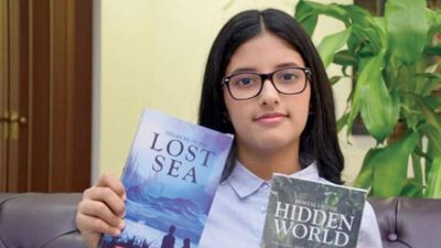 最年輕小說家！她12歲獲世界紀錄認證　系列叢書「已出到第3本」