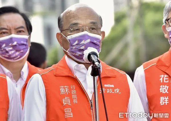 ▲▼行政院長蘇貞昌視察中央興辦文山景美社會住宅預定地 。(圖/記者李毓康攝)