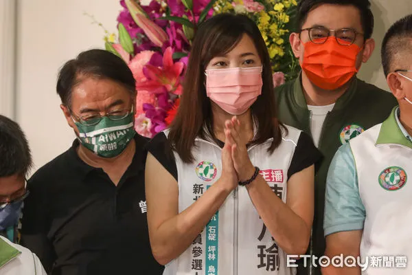 ▲民進黨議員參選人陳乃瑜。(圖/記者林敬旻攝)