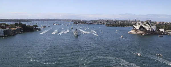▲▼澳洲護衛艦「帕拉馬塔號」(HMAS Parramatta)。(圖/達志影像/美聯社)