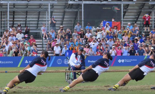 ▲▼拔河隊世運會五連霸。(圖/翻攝中華民國拔河運動協會臉書)