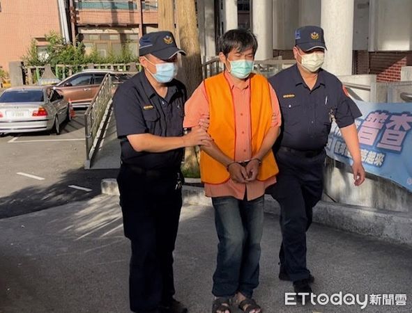 ▲桃園檢方訊後今日向法院聲押邱男。(圖/平鎮警分局提供)