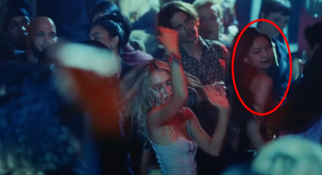 ▲Jennie參與美劇《The Idol》演出。(圖/翻攝自YouTubE/The Weeknd)