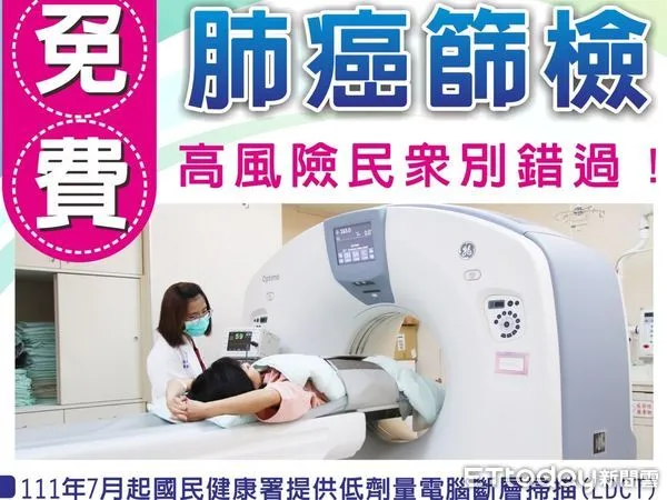 ▲公費肺癌篩檢補助對象。(圖/台東縣政府提供,下同)