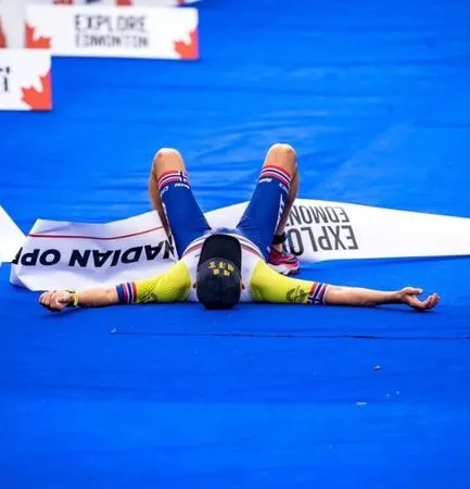 ▲挪威三鐵好手伊登再度奪冠。(圖/翻攝PTO官方臉書)