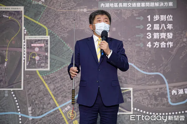 ▲民進黨台北市長參選人陳時中。(圖/記者林敬旻攝)