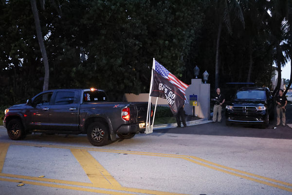 ▲▼前美國總統川普的住所海湖莊園（Mar-a-Lago）8日遭聯邦調查局（FBI）大規模突襲搜索。（圖／達志影像／美聯社）