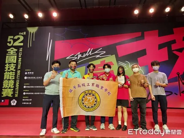 ▲▼ 瑞芳高工獲青年組全國金牌及全國第五名、青少年組全國第四名及第五名佳績。(圖/記者崔至雲攝)