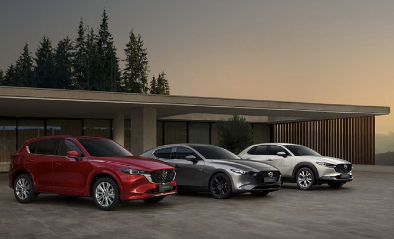 ▲2023年式Mazda3、CX-5、CX-30升級ALH頭燈不漲價。（圖／翻攝自Mazda）