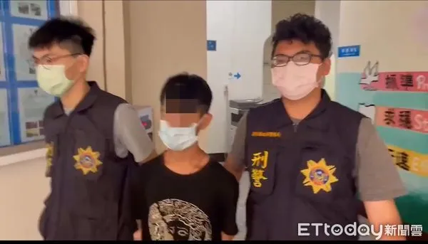 ▲屏東縣警方逮獲林男送辦 。(圖/記者陳崑福翻攝)