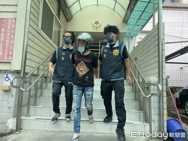 ▲▼ 林姓嫌犯遭移送 。(圖/記者戴上容翻攝)