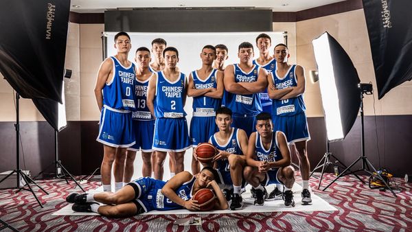 ▲U18中華男籃，史魯齊、張俊生、葉惟捷、傅友。（圖／取自FIBA官網）