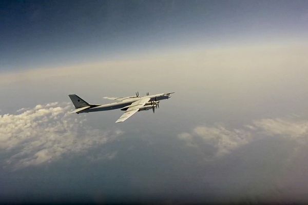▲▼俄軍出動2架Tu-95戰鬥轟炸機。（資料照／達志影像／美聯社）
