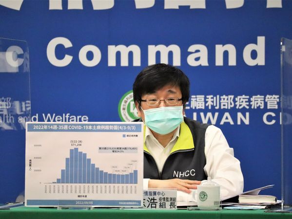 ▲▼9/5指揮中心疫情監測組組長周志浩。(圖/指揮中心提供)