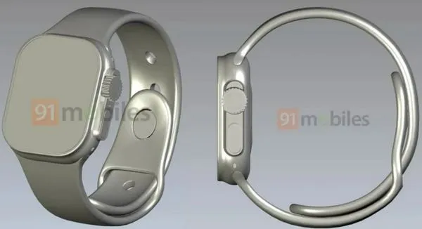 ▲Apple Watch Pro圖透。(圖/取自MacRumors)