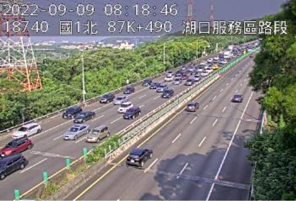 ▲▼中秋連假首日國道狀況。(圖/翻攝1968高公局網站)