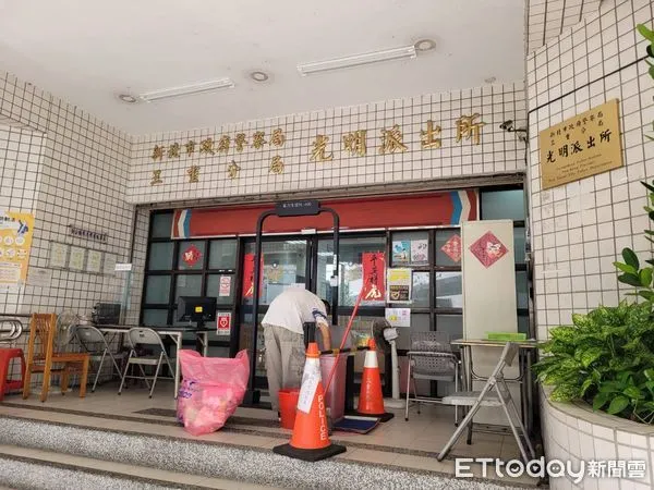 ▲▼ 三重光明派出所警員潛入女警寢室偷拍女警 。(圖/記者戴上容翻攝)