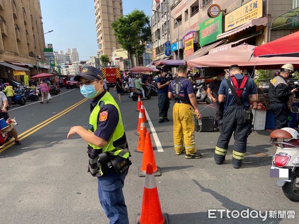 ▲▼ 高雄三民區瓦斯外洩 。(圖/記者吳奕靖翻攝)