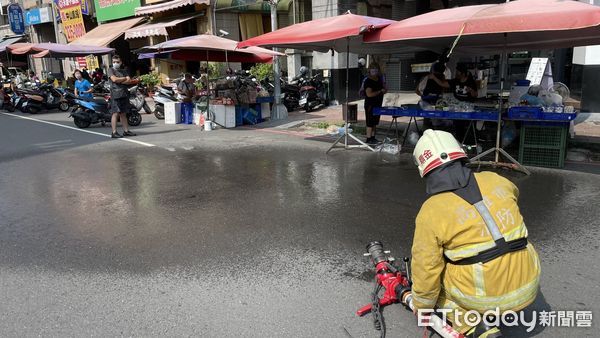 ▲▼ 高雄三民區瓦斯外洩 。(圖/記者吳奕靖翻攝)