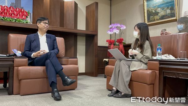 ▲陳其邁專訪 。(圖/記者吳奕靖攝)