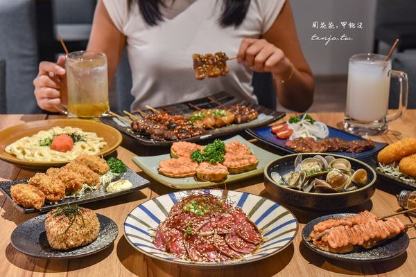 ▲▼台中超人氣串燒餐廳「容燒居酒屋」（圖／周花花提供）