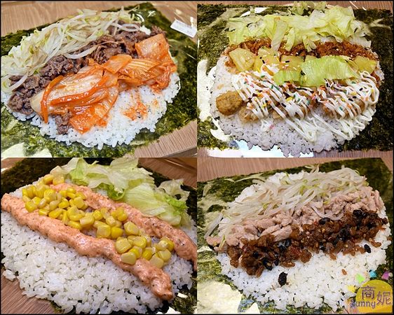 ▲▼明洞海苔飯捲명동김밥台中旗艦店。（圖／商妮吃喝遊樂）